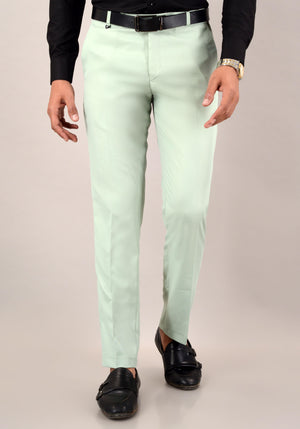 Villain Mid-Rise Stretchable Men's Formal Trousers